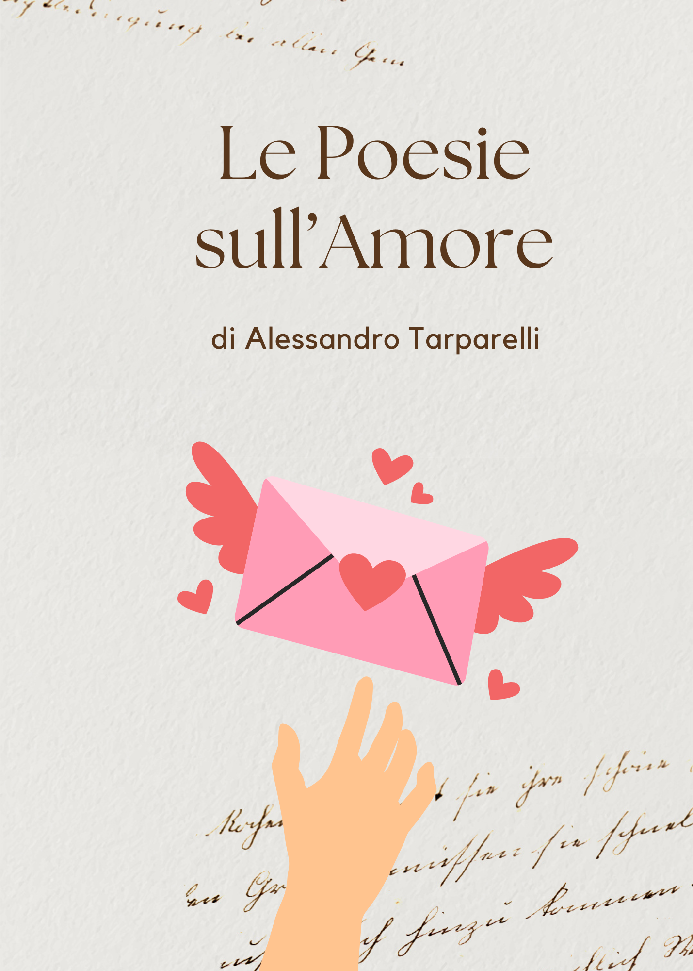 Copertina Le Poesie sull'amore di Alessandro Tarparelli